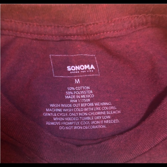 Maroon Sonoma Graphic Tee - Picture 3 of 3